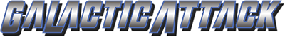 Galactic Attack logo for Sega Saturn